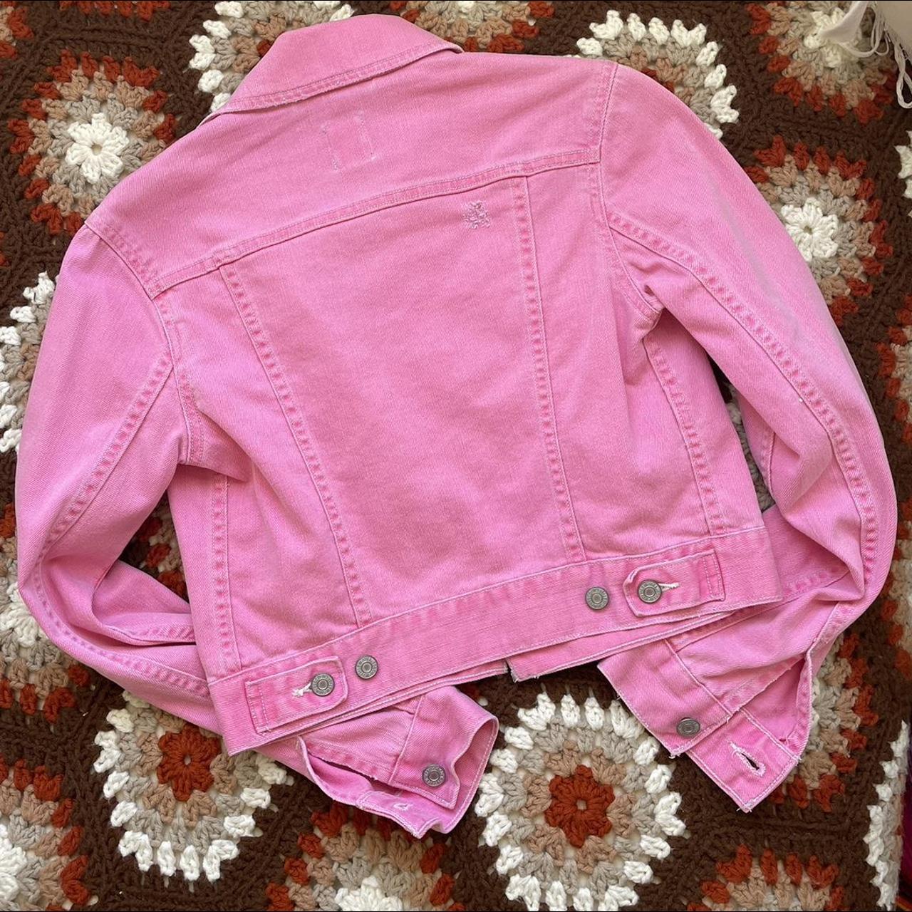 Levi's Women's Pink Jacket Depop