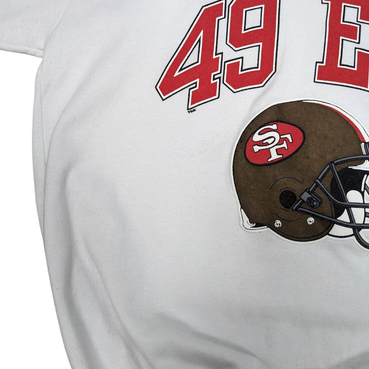 San Francisco 49ers NFL v-neck T-shirt. Couple of - Depop