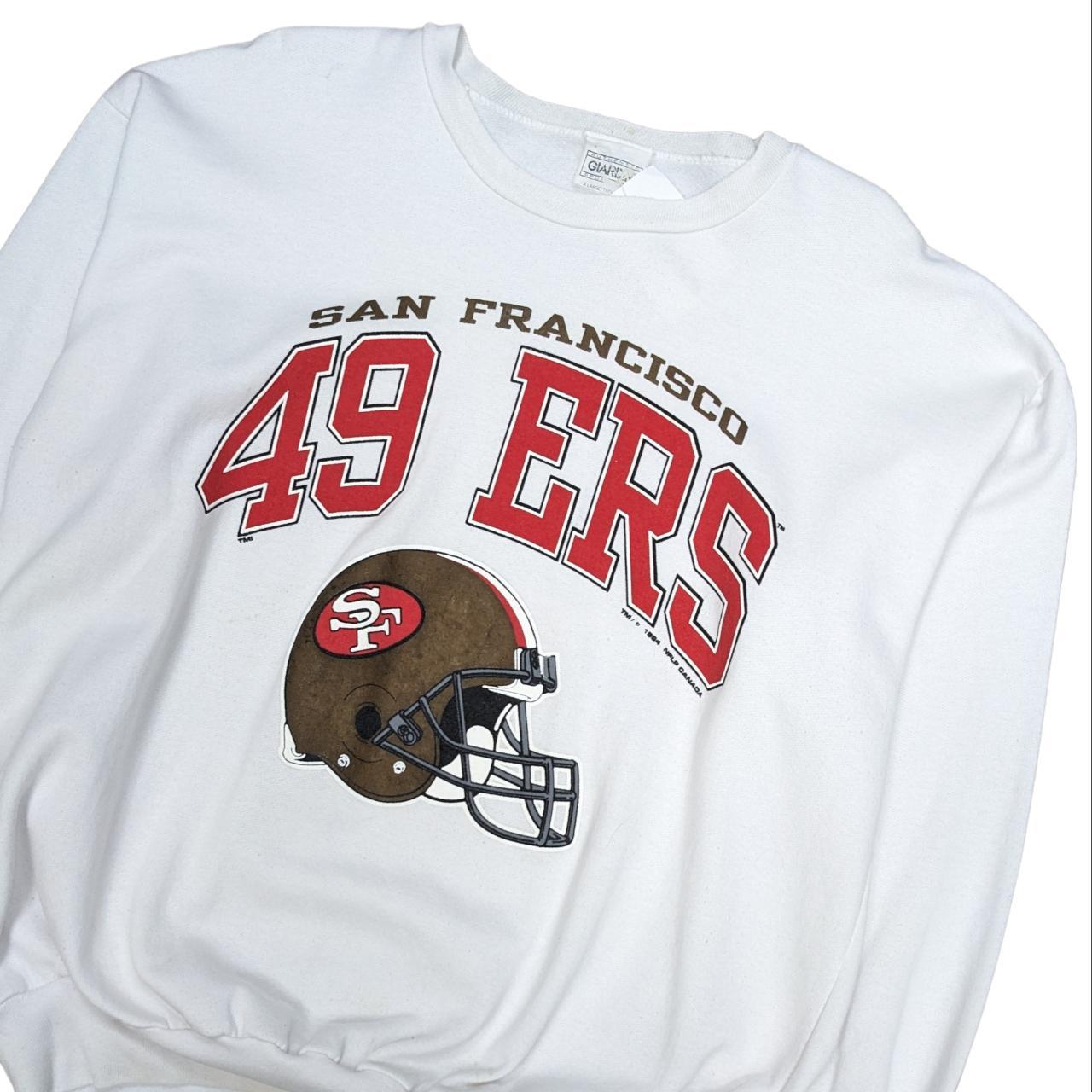 San Francisco 49ers NFL v-neck T-shirt. Couple of - Depop