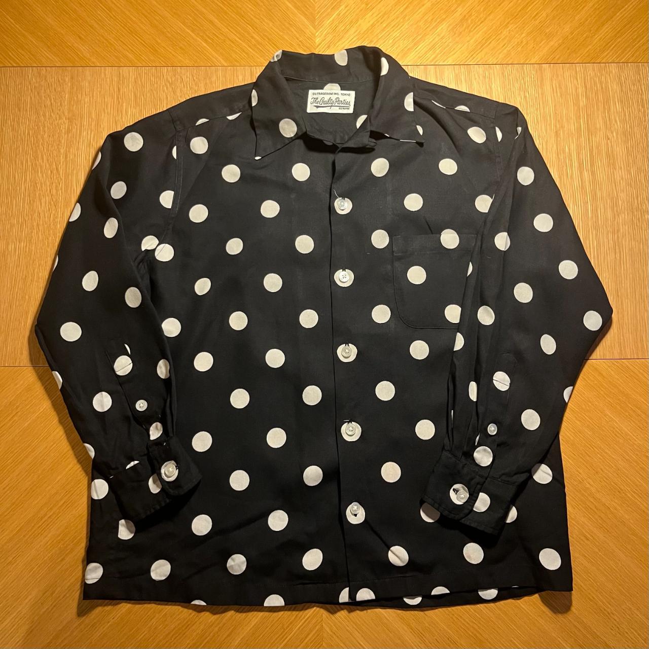 Wacko Maria Open Collar Shirt Dotted Pattern, 💸 BABY...