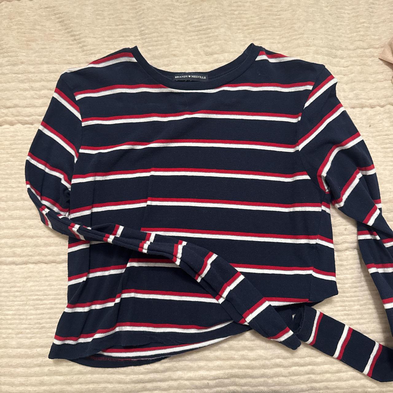 Brandy Melville Women's Shirt Navy/Blue S – Brandy Melville