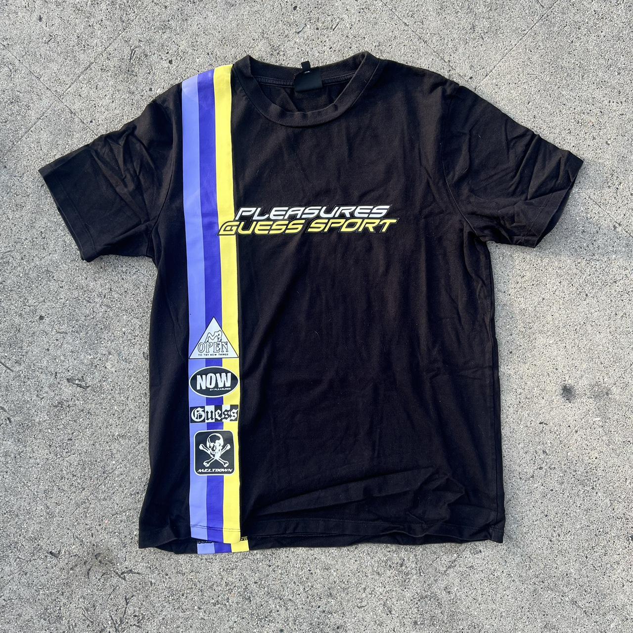 Pleasures x Guess Sport t shirt ## medium,