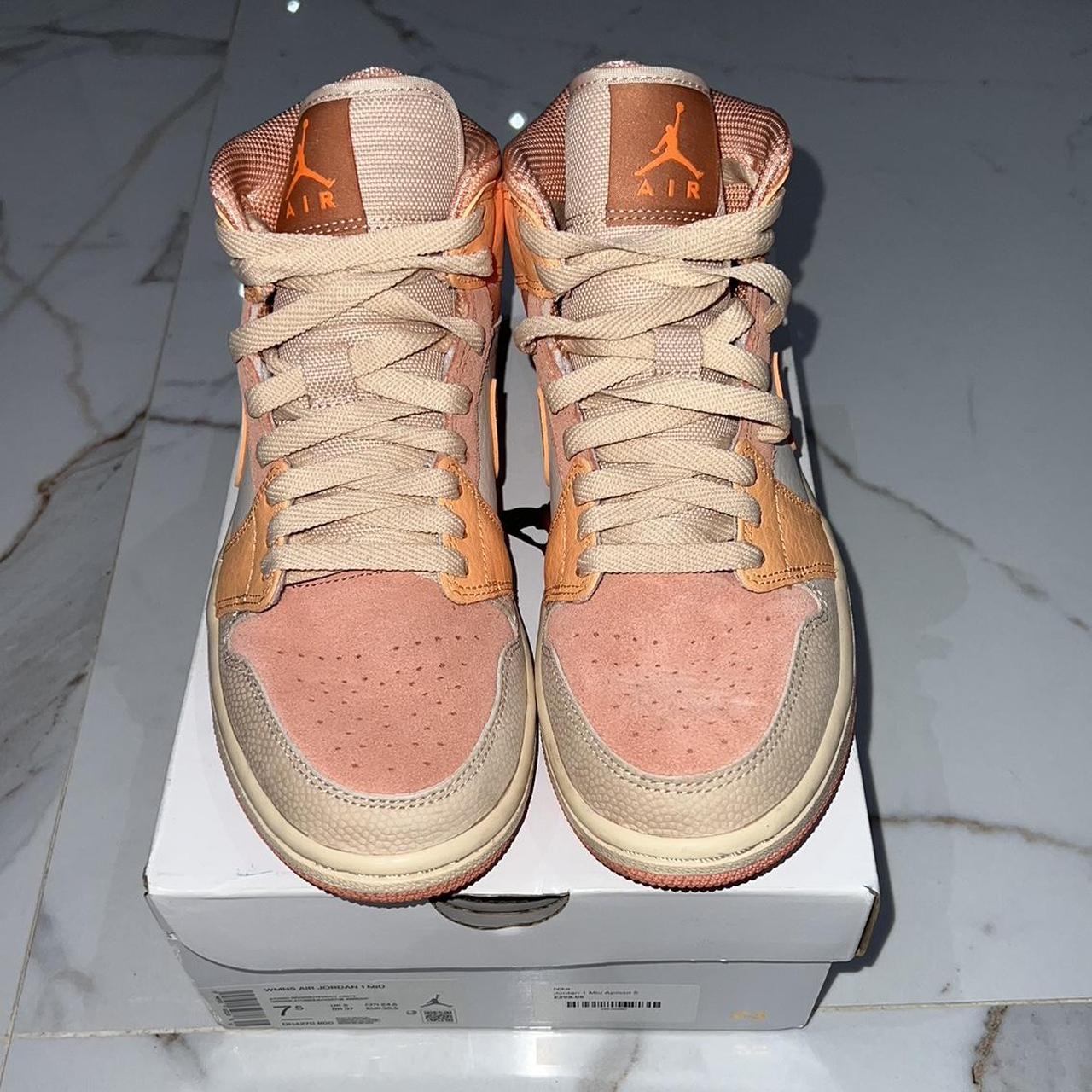 Nike Jordan Apricot Orange Mids Mid Apricot Orange Nike Jordan