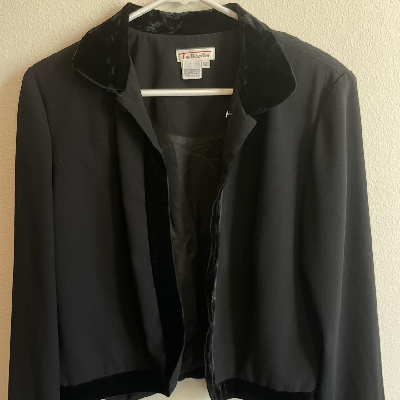 Talbots hot sale black jacket