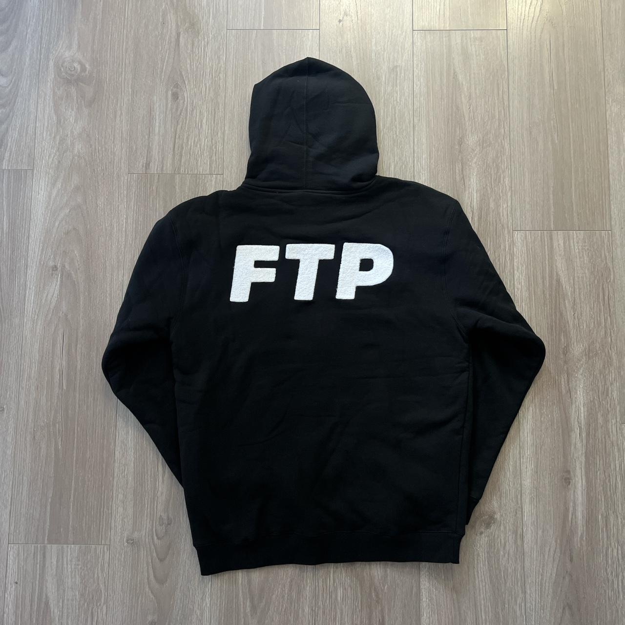 Black ftp hoodie hotsell