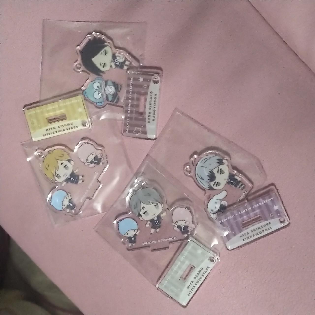 Haikyuu x sanrio collab Inarizaki bundle Acrylic... - Depop