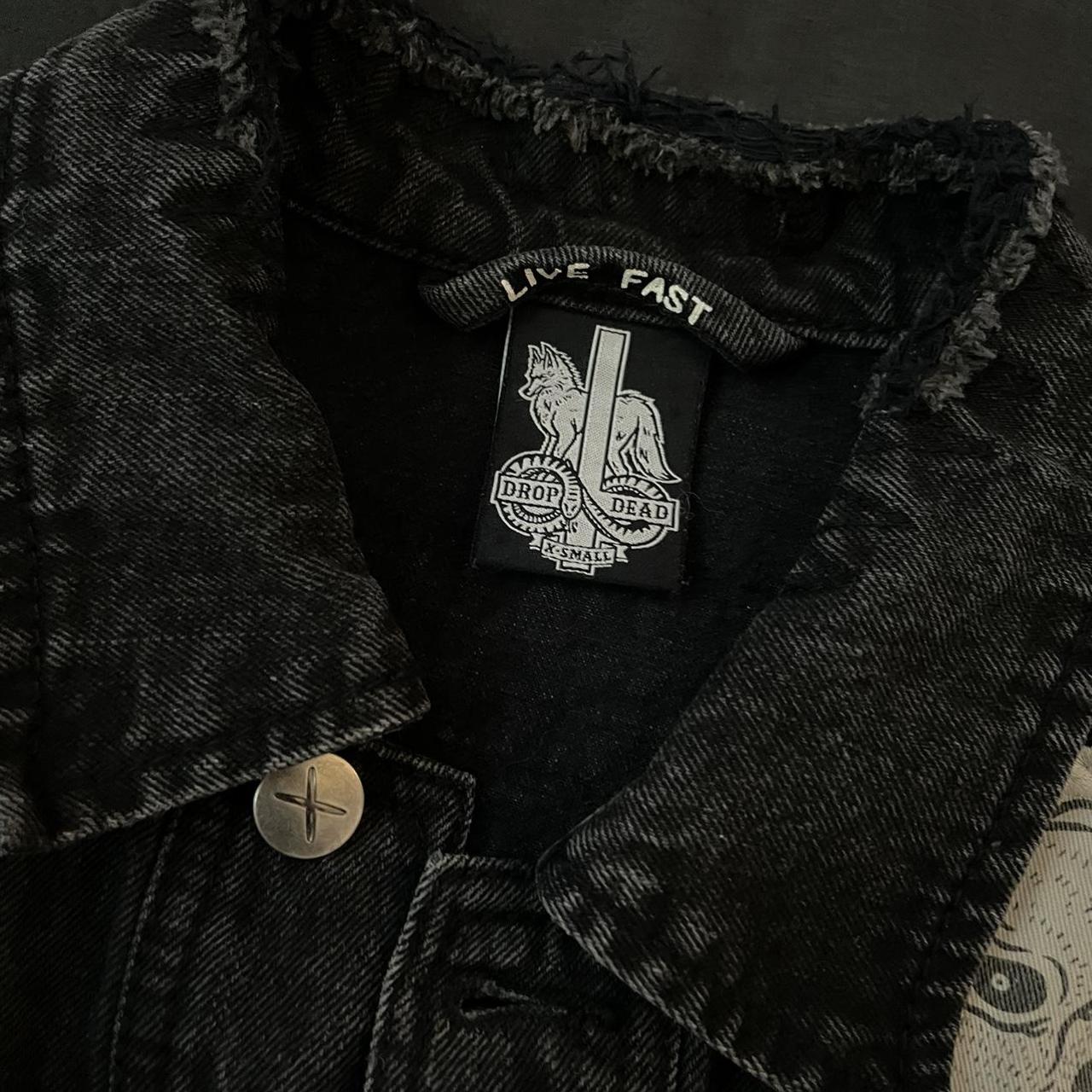 Rare Drop Dead jean jacket. I wore this once still... - Depop