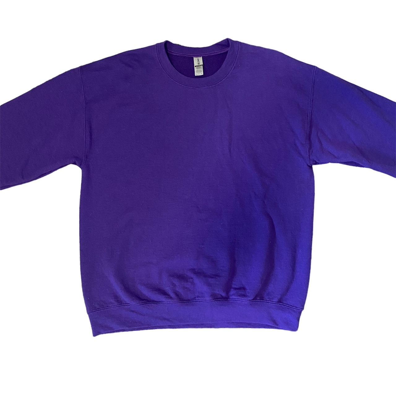 royal purple basic crewneck 🩷🩷 size L - Depop