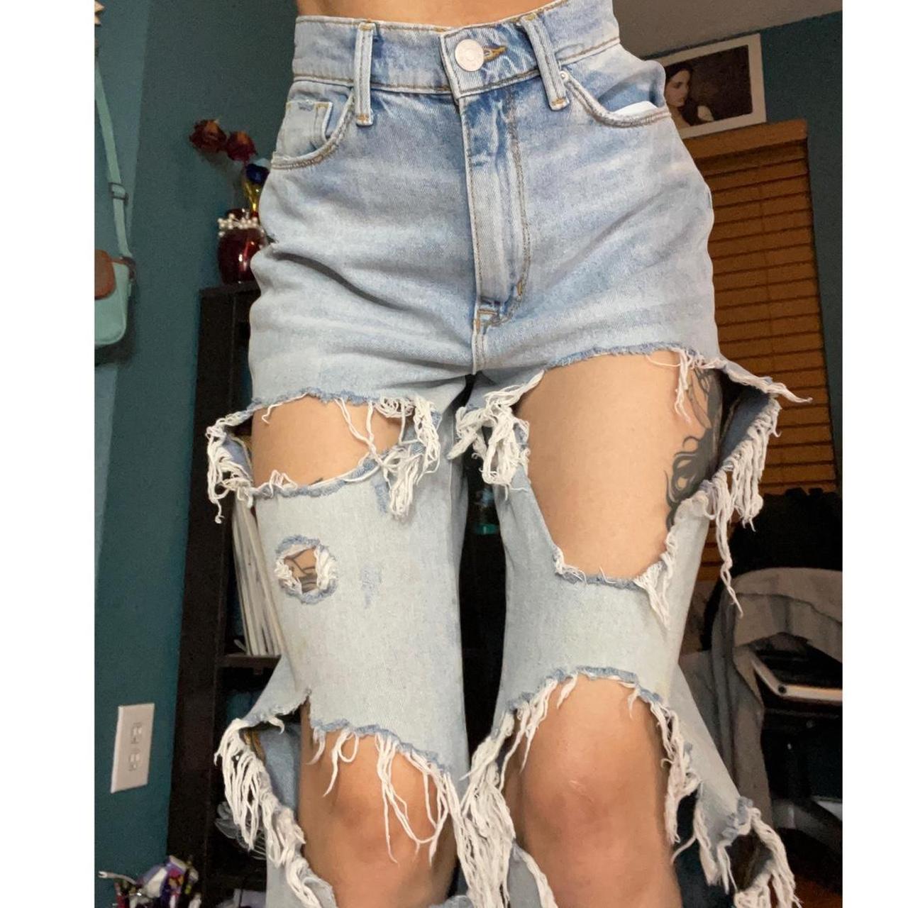 Super cute mega ripped jeans #BDG #Ripped #jeans