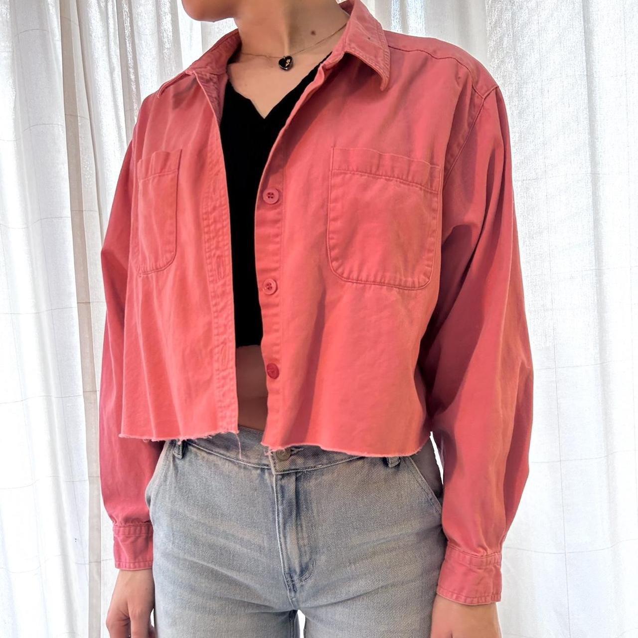 Basic Editions Women's Lightweight Jacket - Pink/… - image 1