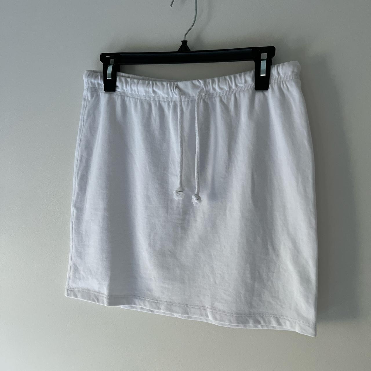 Linen Skirt Zara Drawstring Skirt ZW COLLECTION 100% LINEN MIDI