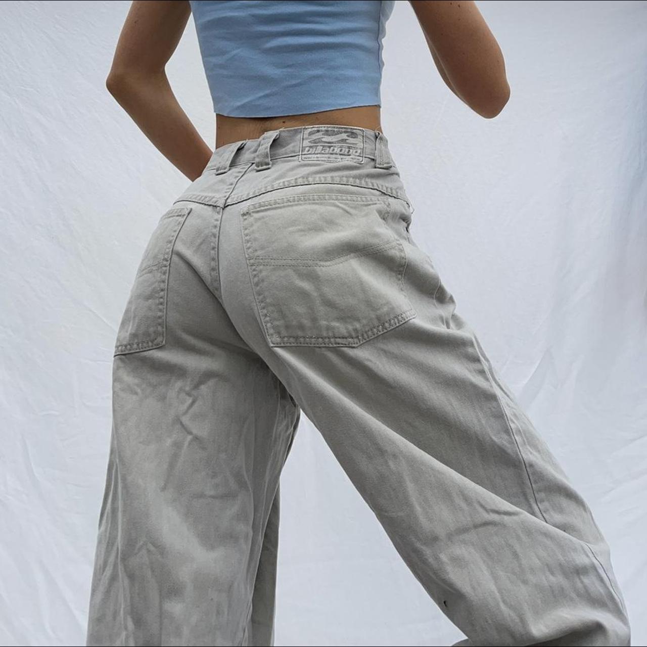 Vintage 90s Billabong jeans 🧸 the comfiest light... - Depop