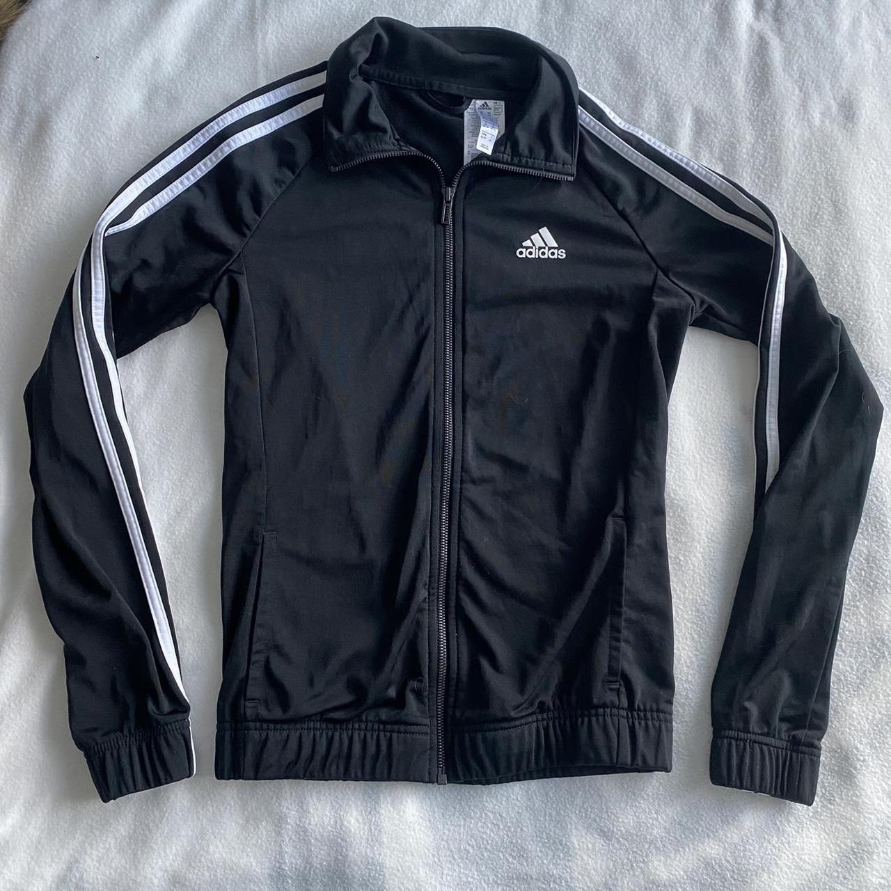 adidas zip up jacket PLZ MESSAGE BEFORE... - Depop