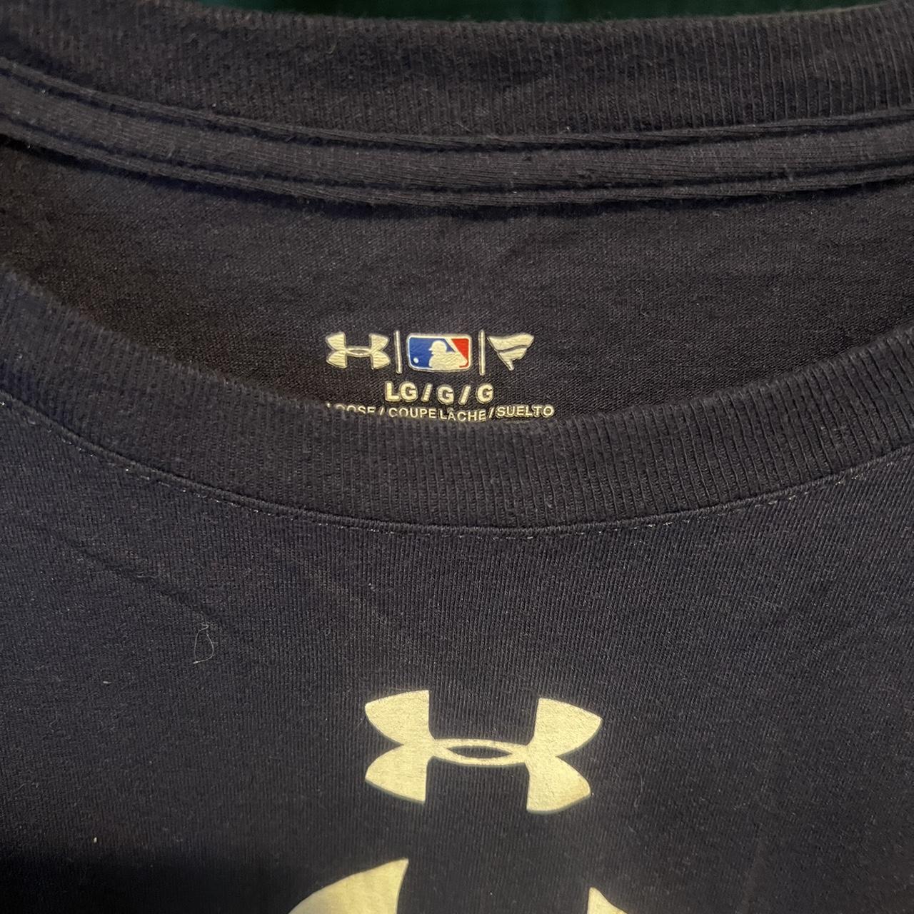 New York Yankees Under Armour T-Shirt FREE - Depop