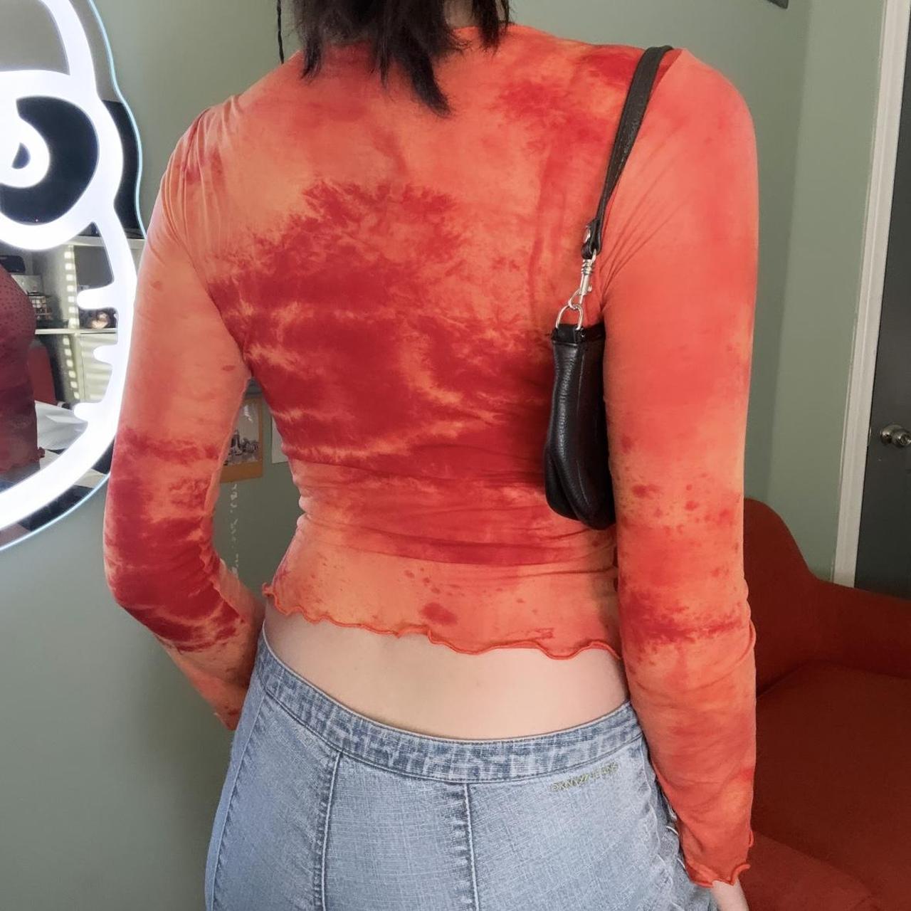 Orange Tie Dye Sheer Mesh Glitter Fairy Vintage 00 s Depop orange-tie-dye-sheer-mesh-glitter-fairy-vintage-00-s-depop