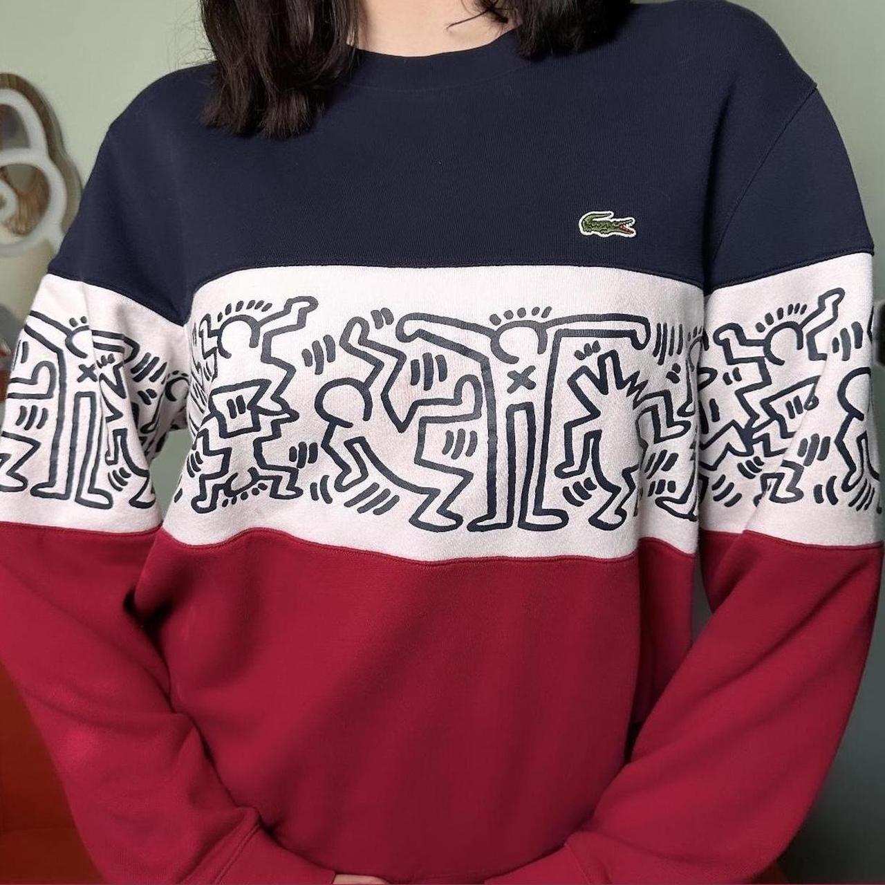 Lacoste keith haring sweater online