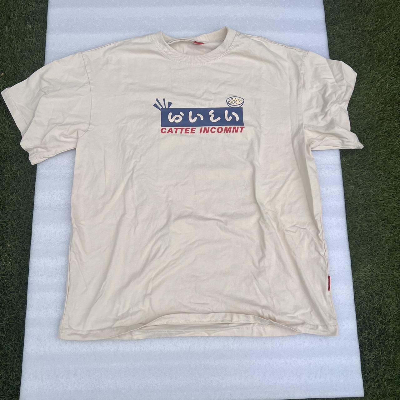 Men's Cream T-shirt | Depop