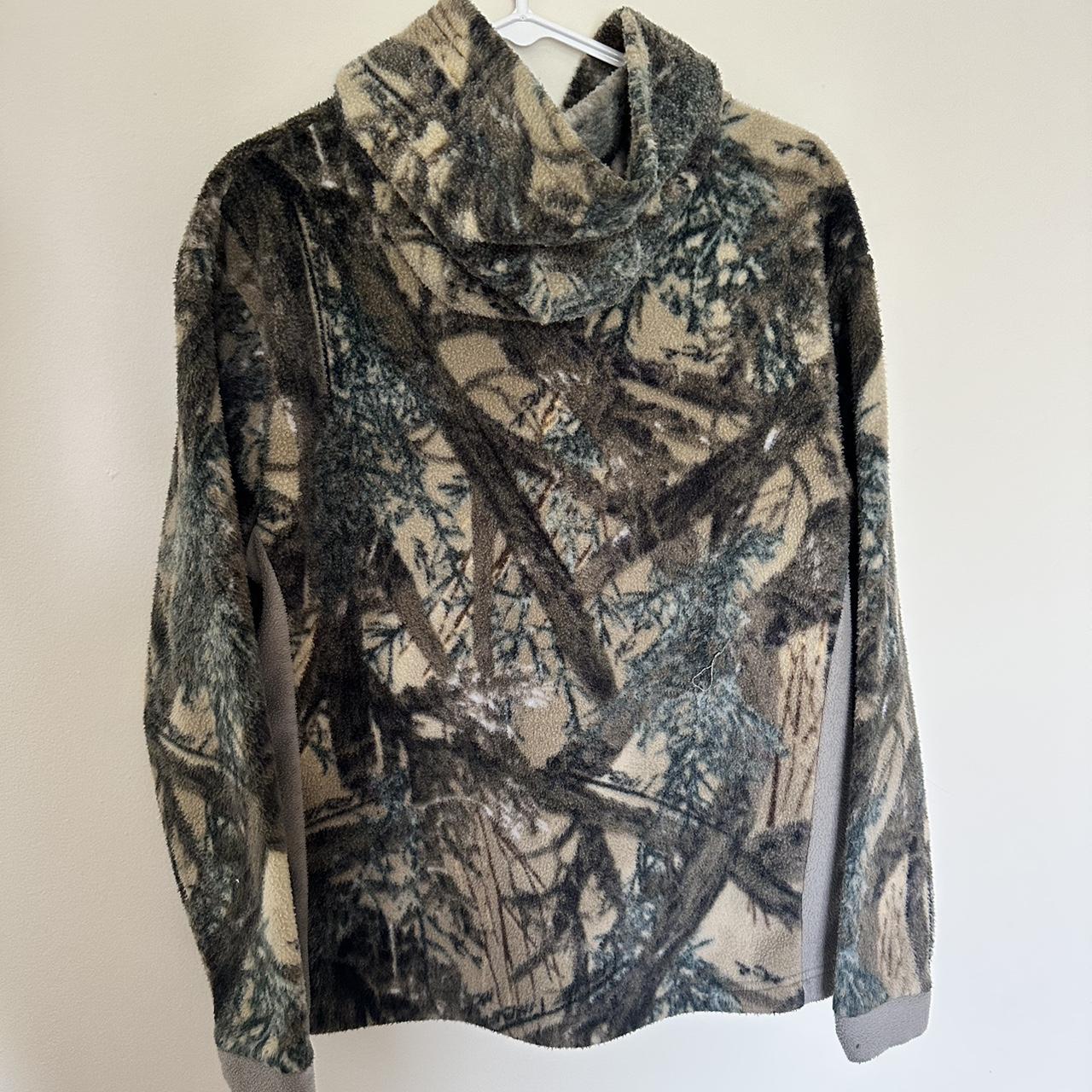Camo hoodie in perfect condition #camo #hoodie... - Depop