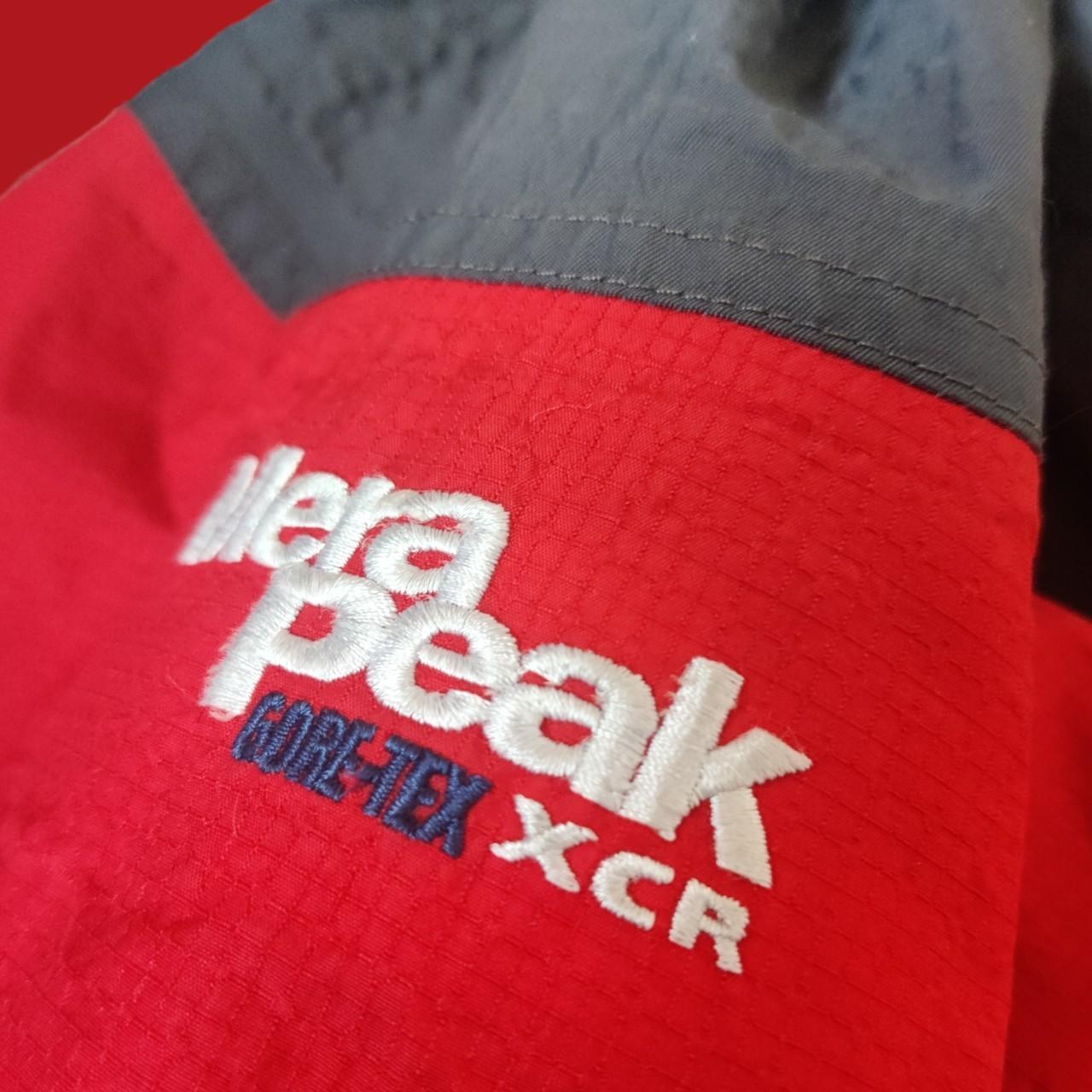 BERGHAUS MERA PEAK GORETEX XCR GTX RED RAINCOAT SIZE... - Depop