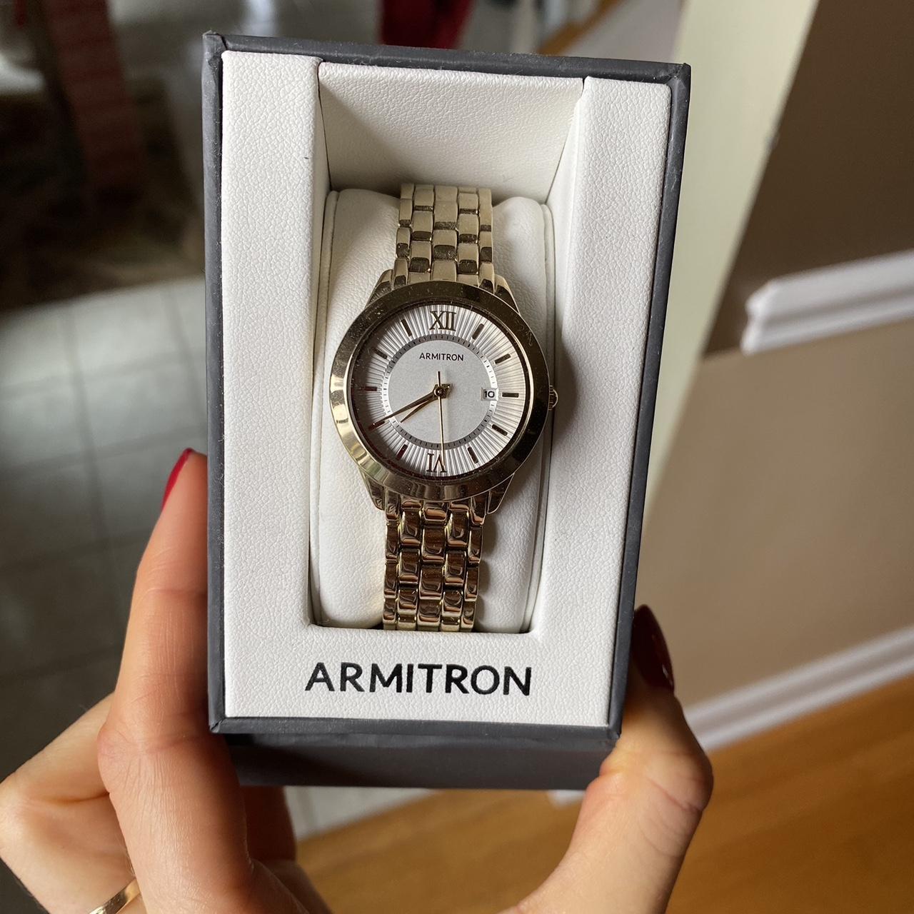 Armitron rose gold outlet watch