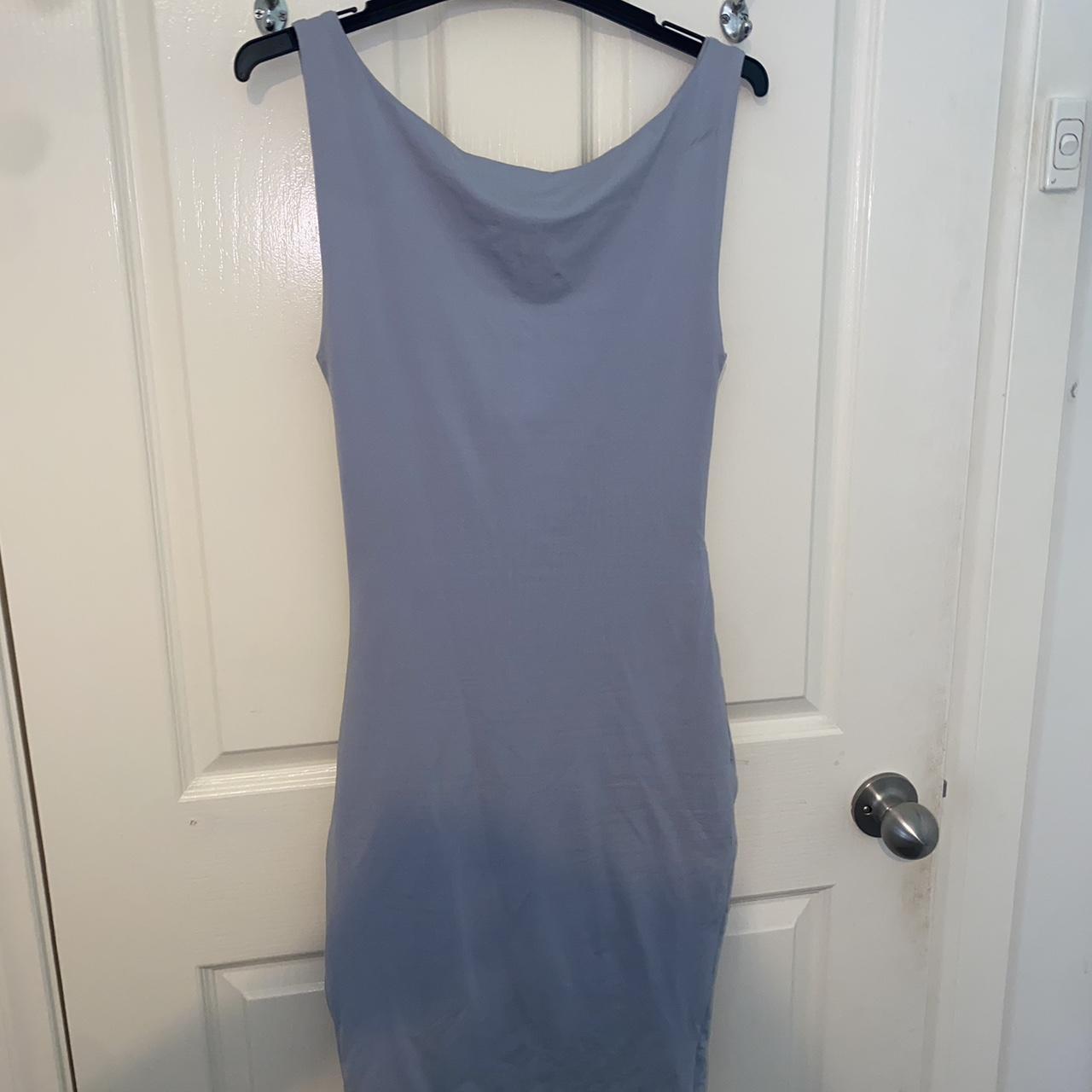 KOOKAI light blue tight dress Size 1 Mini to midi... Depop