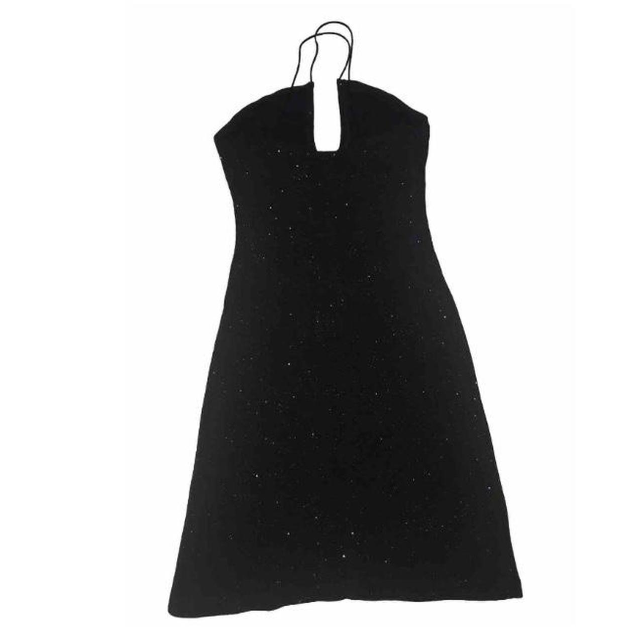 Vintage Charlotte Russe Sparkle Black Mini Dress..., image size:1280x1280