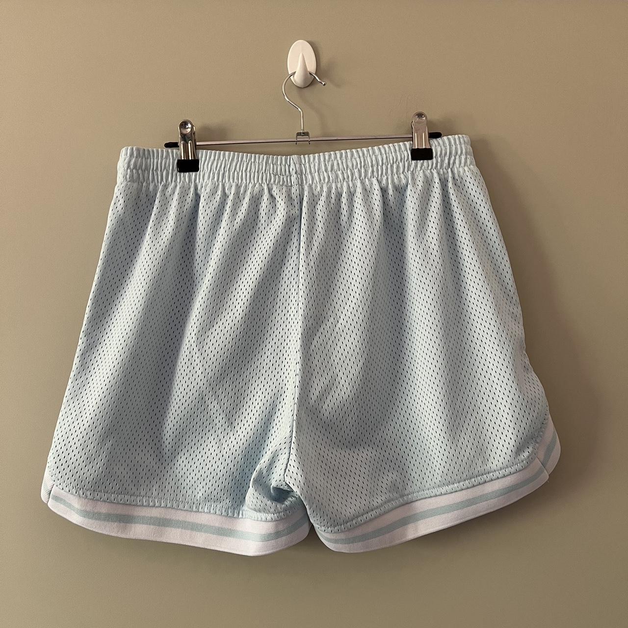 Factorie basketball shorts Baby blue In great... Depop