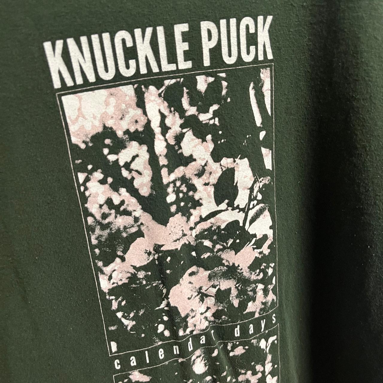 Knuckle Puck Calendar Days Shirt Printed on Green... Depop