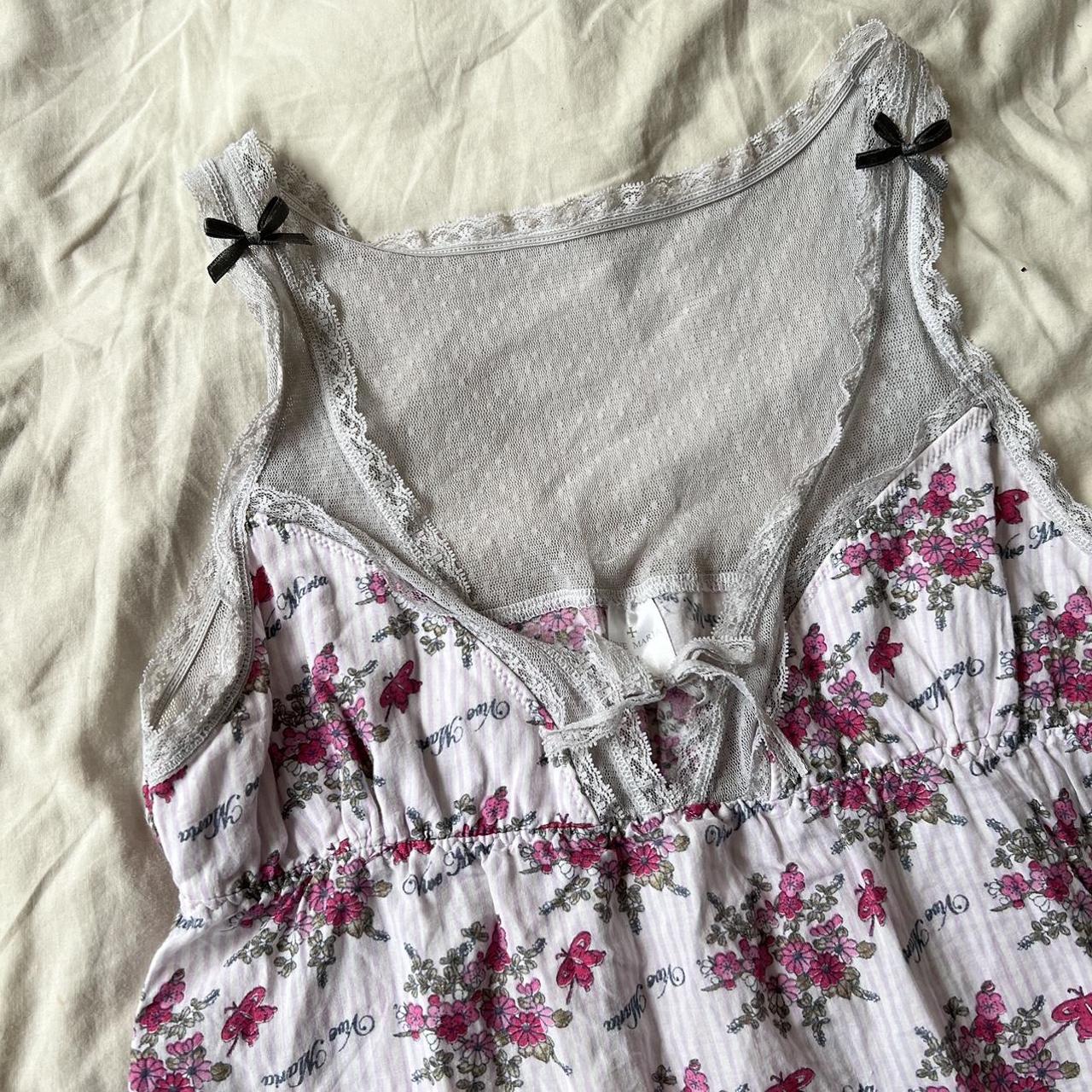 Vintage floral vintage mini dress by Vive Maria :)... - Depop