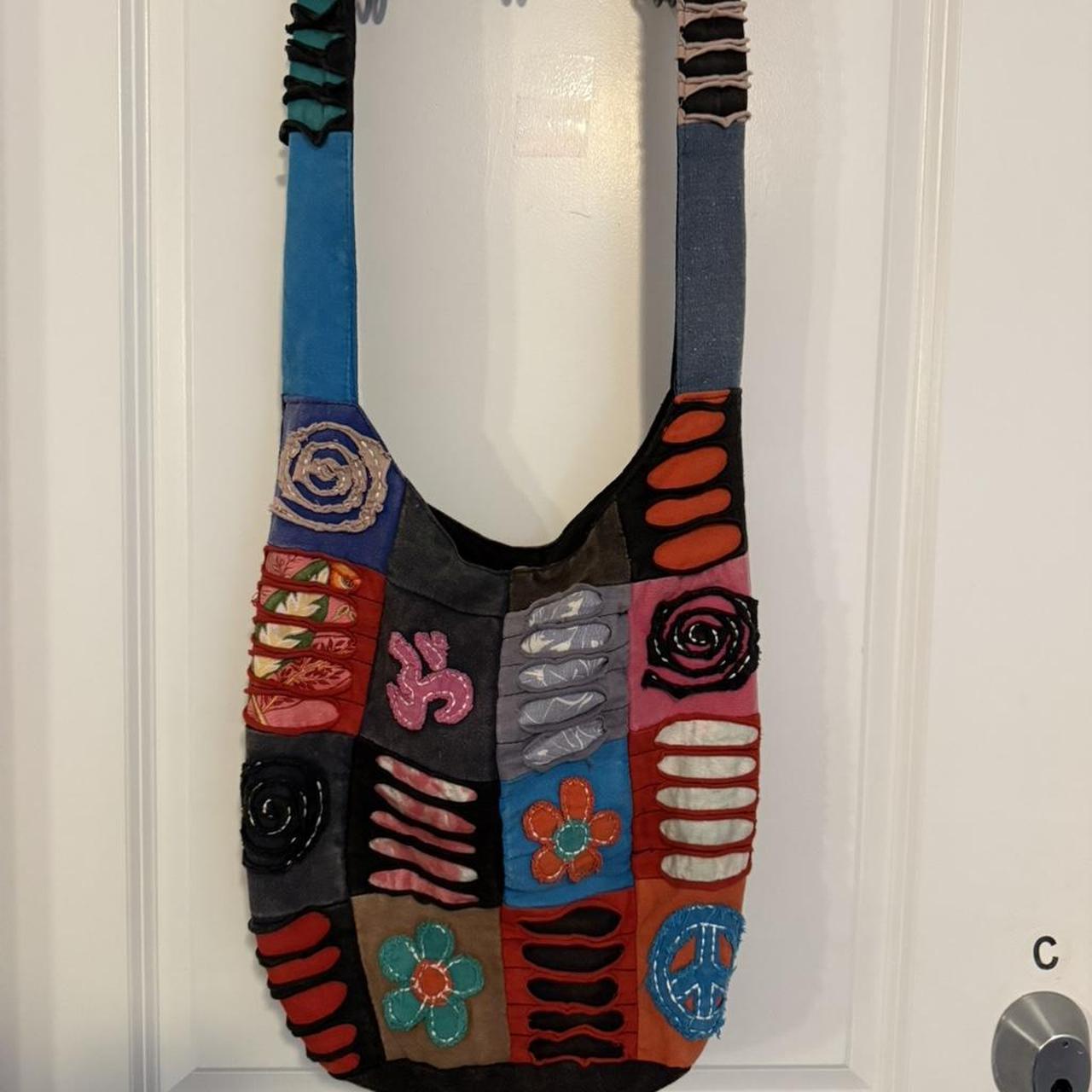 Women's Bag - Multi – Multicoloured patchwork bag… - image 1