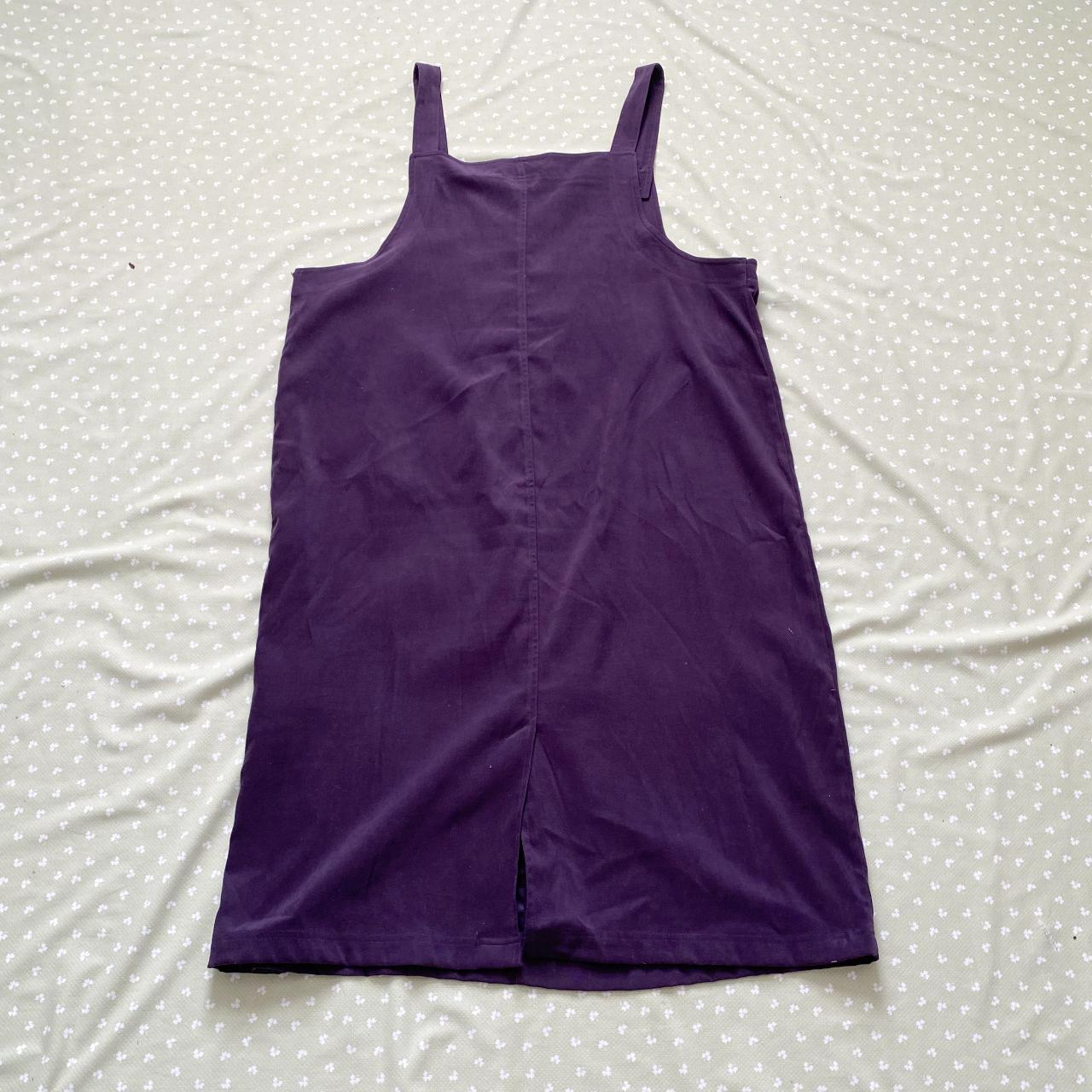 American Vintage Women's Purple Dress | Depop