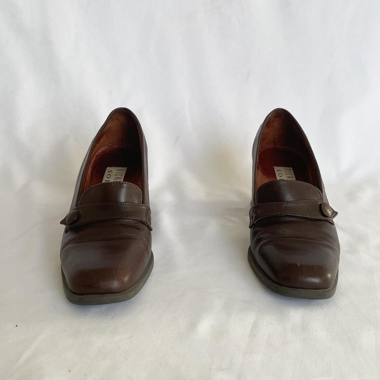 90s heeled loafers