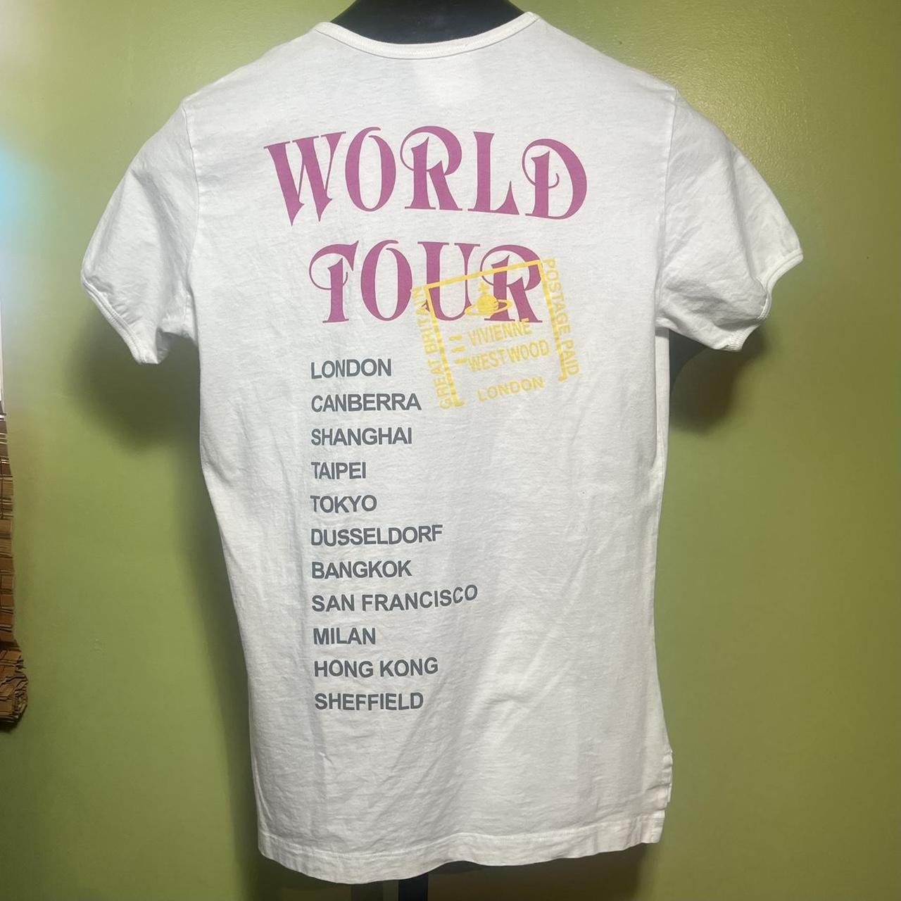 Vivienne Westwood(ヴィヴィアンウエストウッド) WORLD TOUR TEE