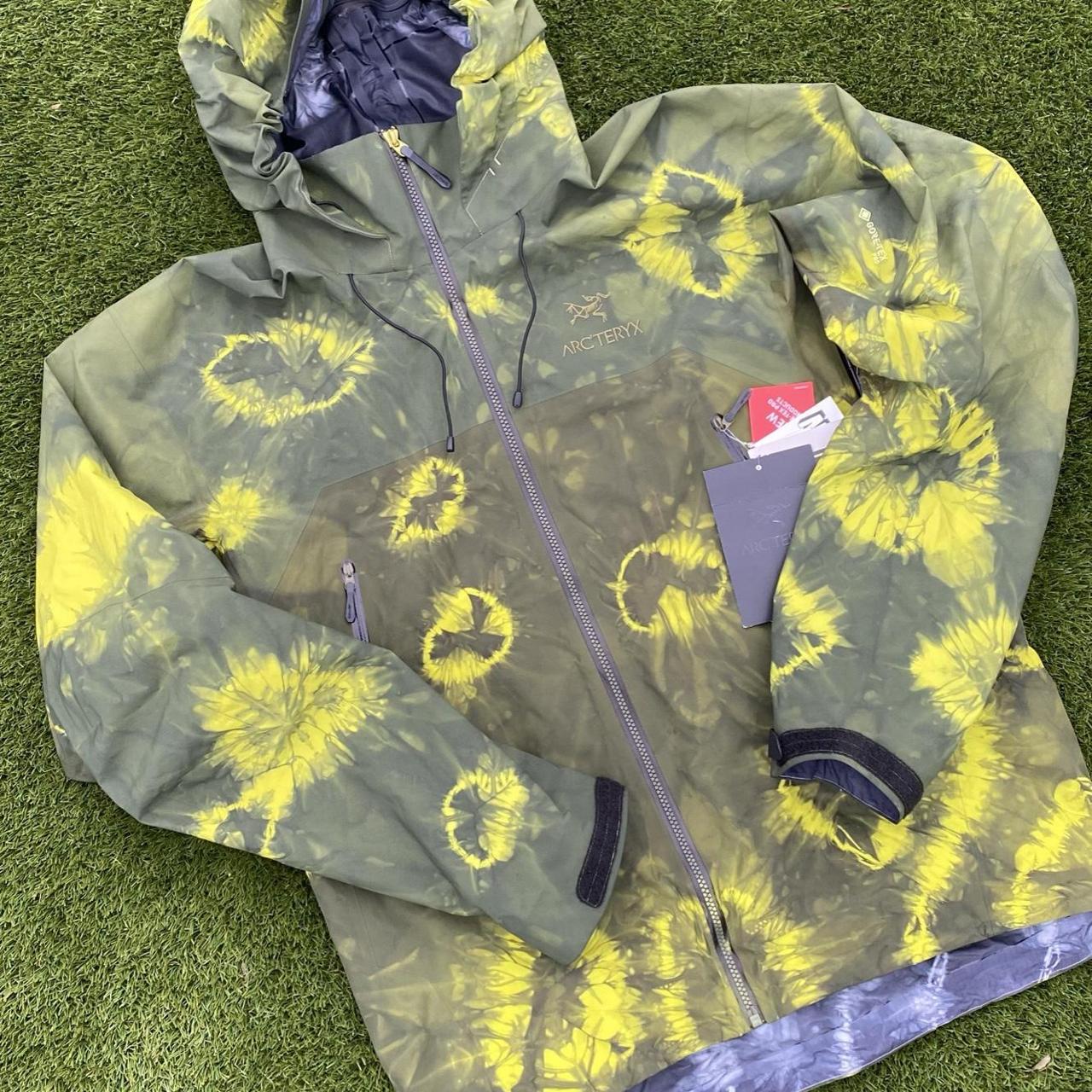 Arcteryx yellow online jacket