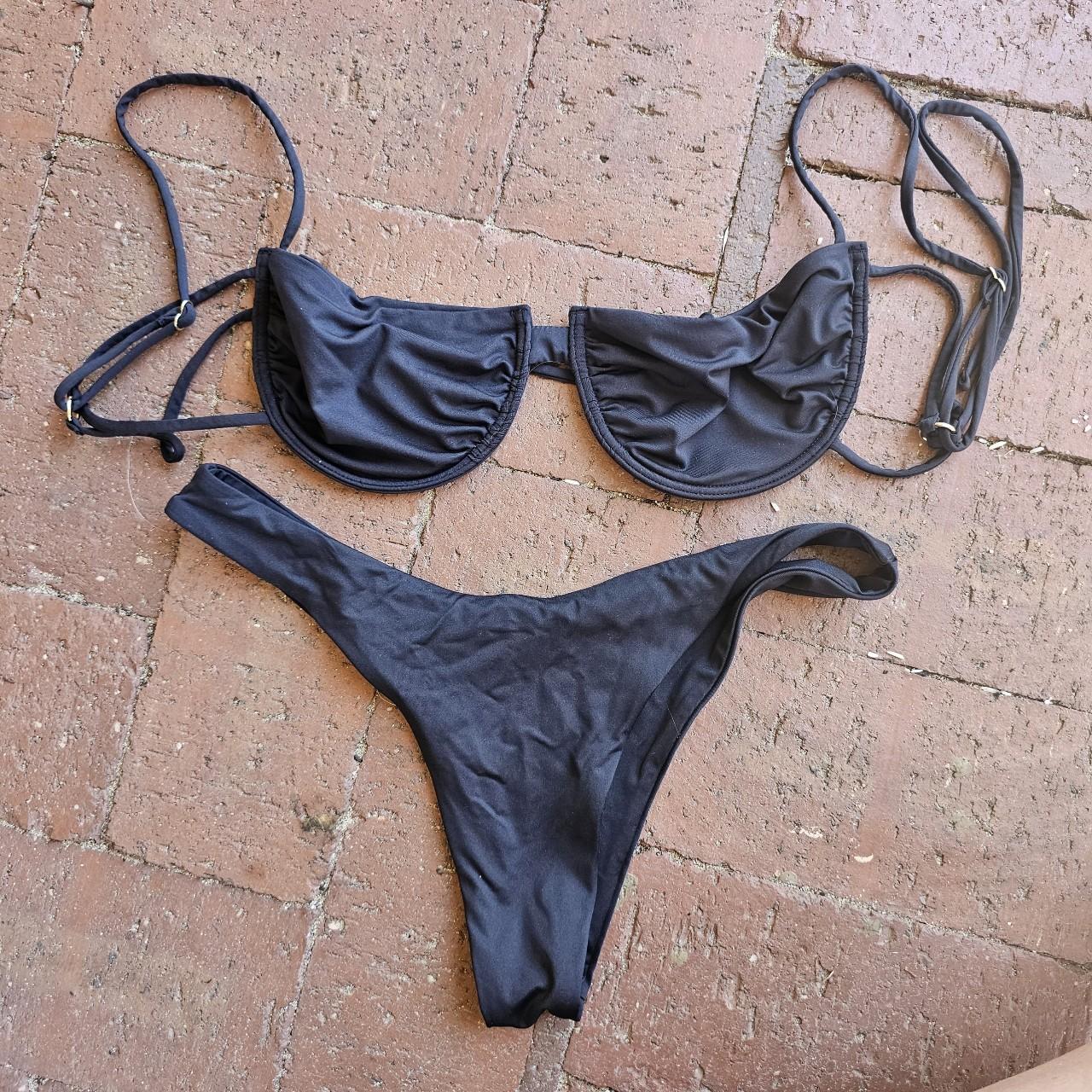 Subtitled Bikini Set Top Size Large Bottom Size Depop 8763