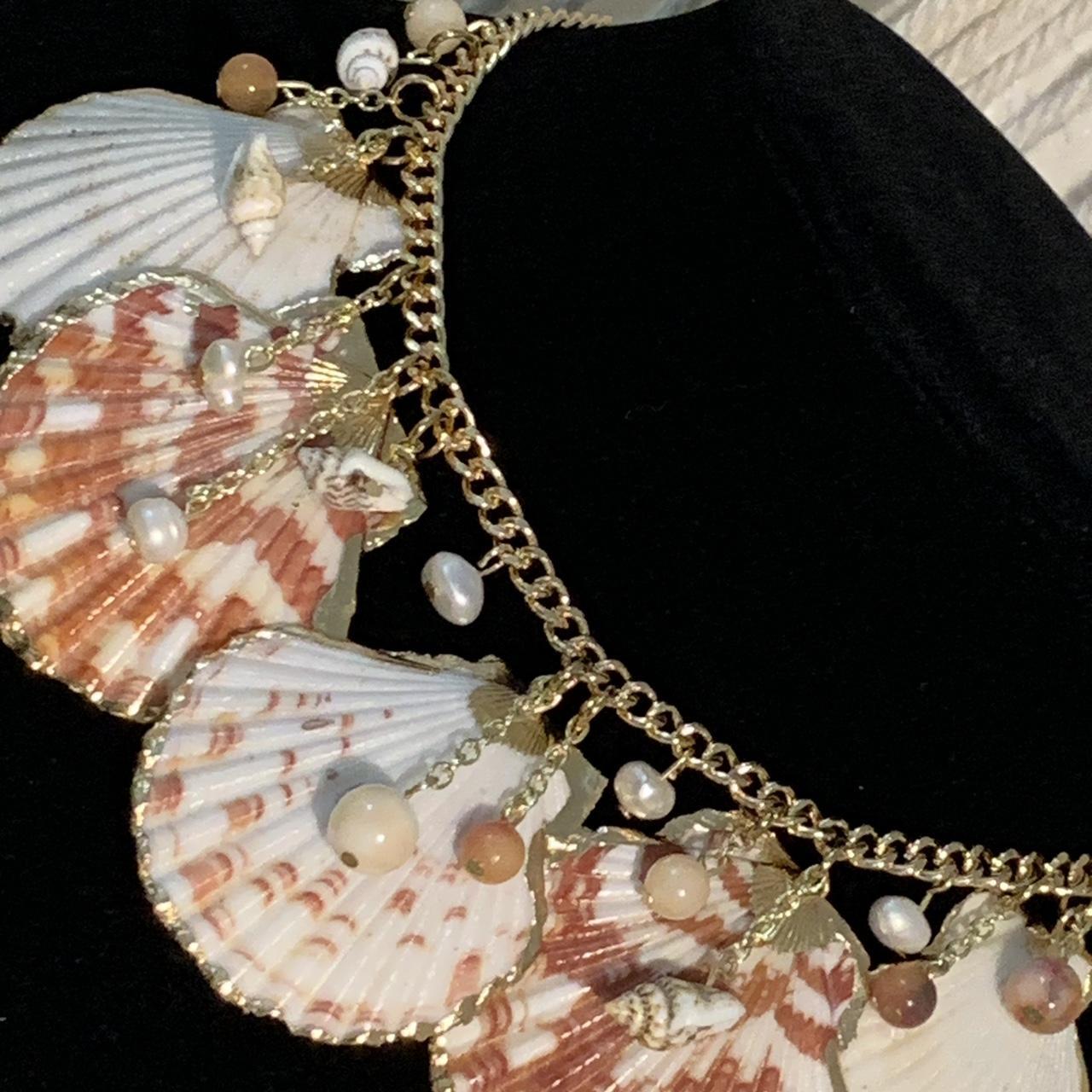 Mermaid necklace Has extended chain so you can... - Depop