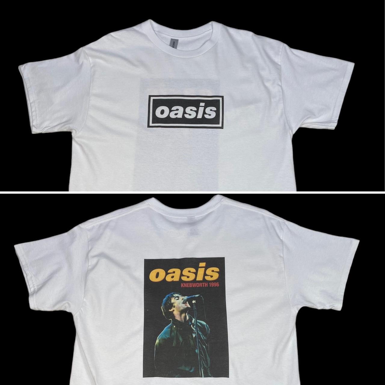 oasis knebworth t shirt