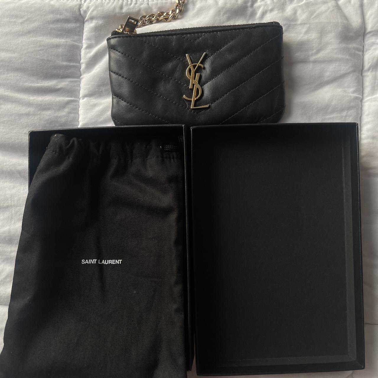 CASSANDRE MATELASSÉ key pouch in smooth leather, Saint Laurent