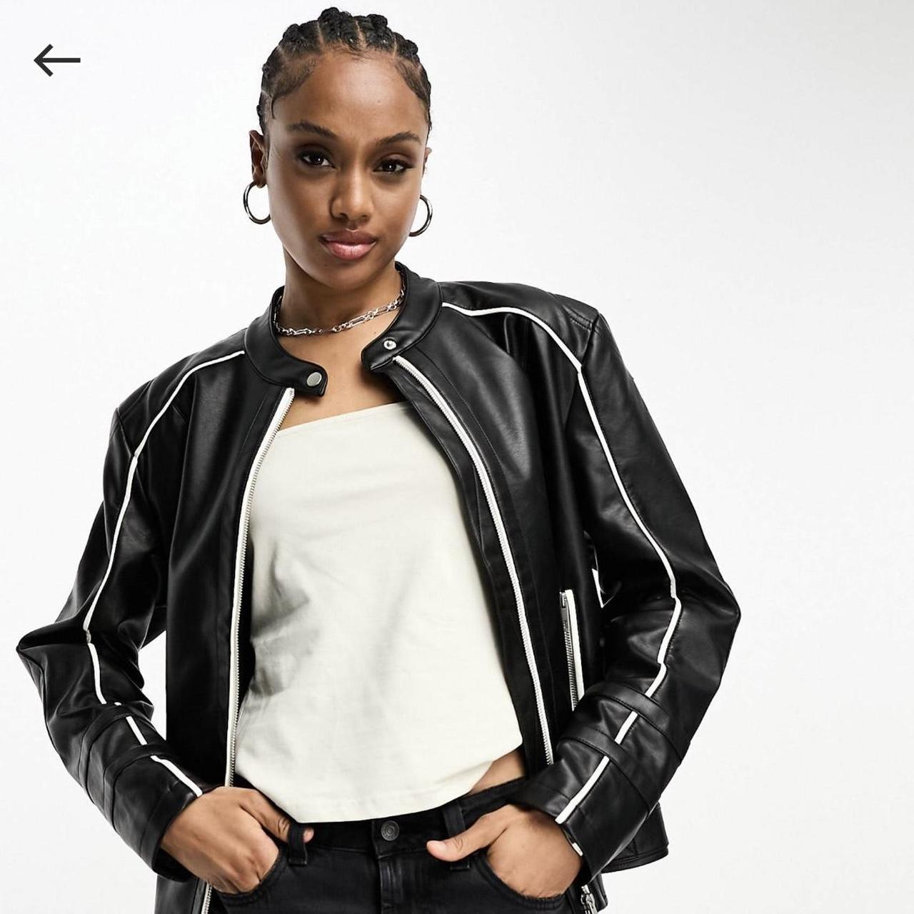 Urbancode brand new faux leather boxy oversized | Depop