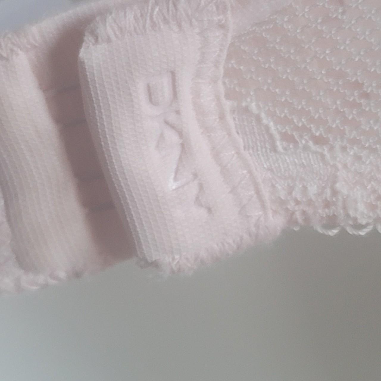 DKNY Women's Cream and Pink Panties (4)