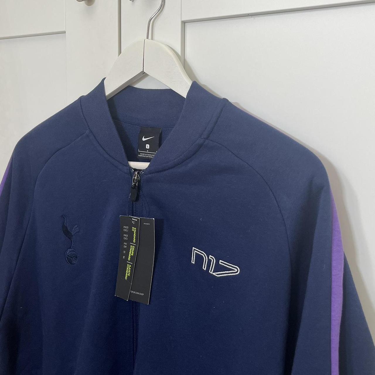 tottenham zip up jacket