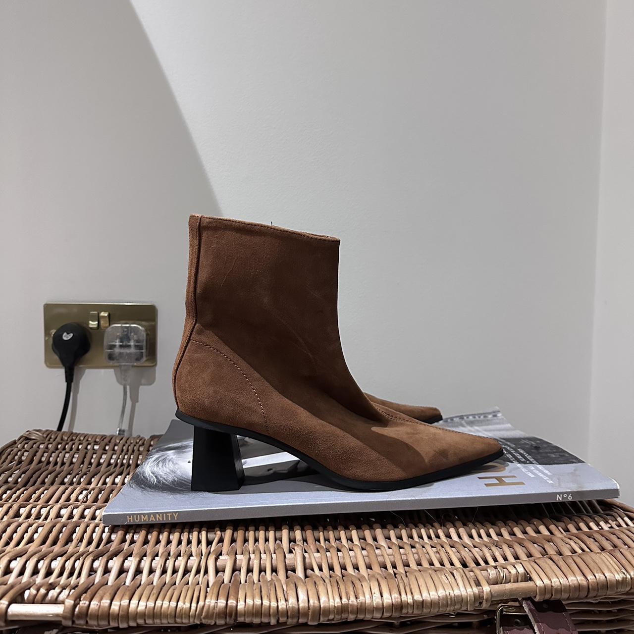 topshop tan boots