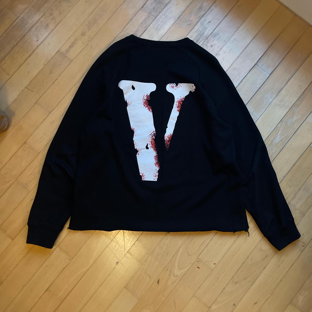 Vlone Texas top crewneck black