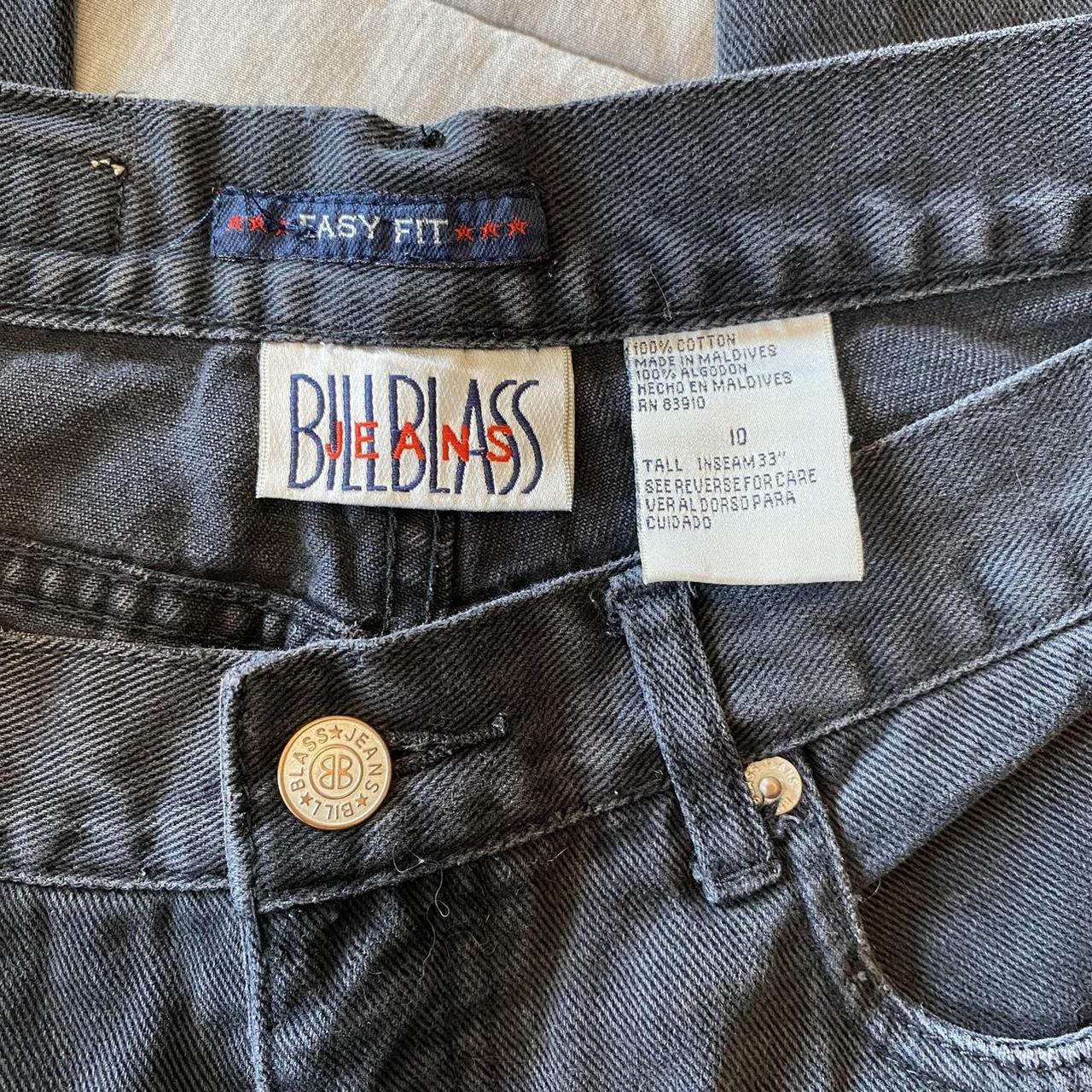 Black Denim Bill Blass Jeans Tag Says Size 10 100 Depop   P0 