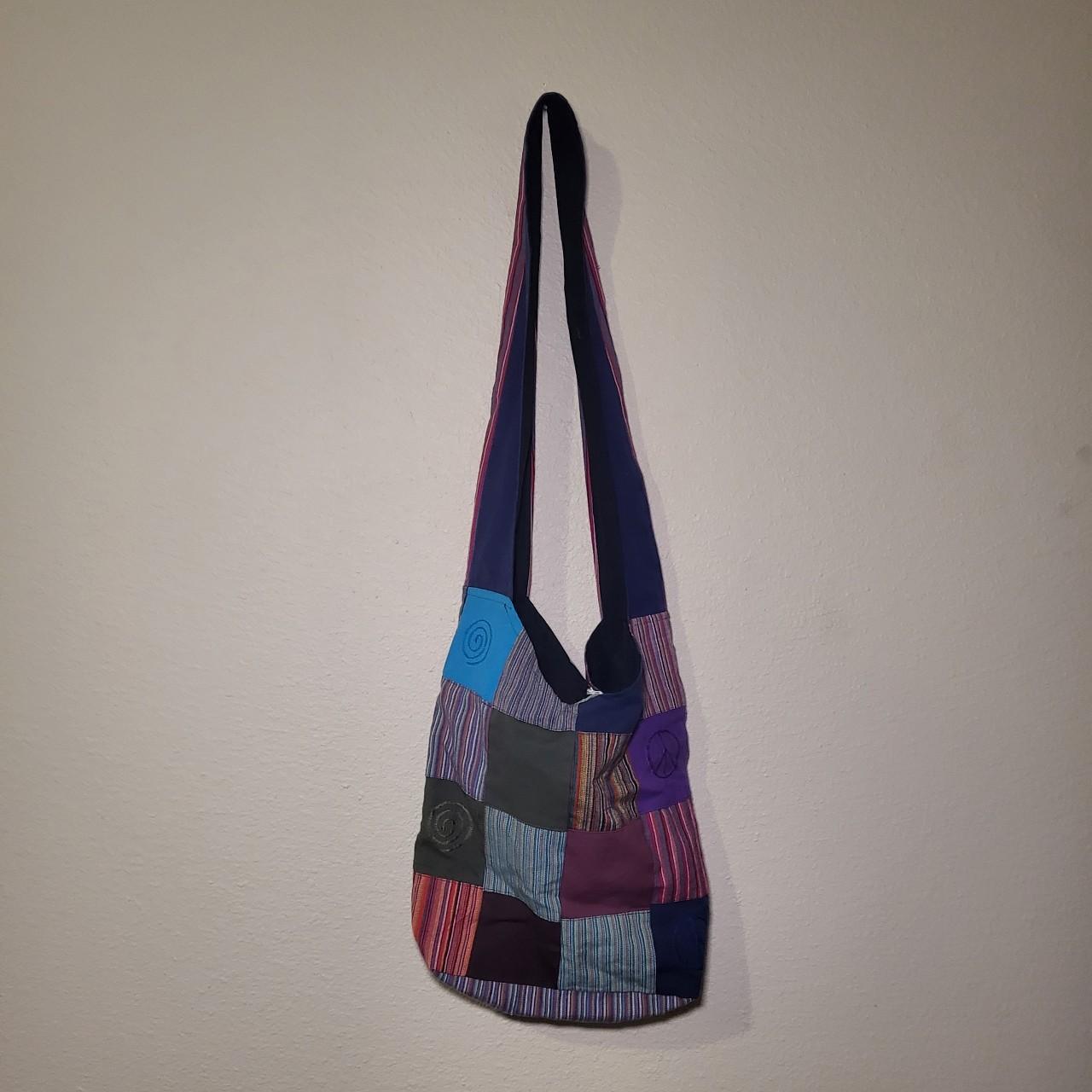 Women's Bag - Multi/Purple – Unique patchwork bag… - image 2