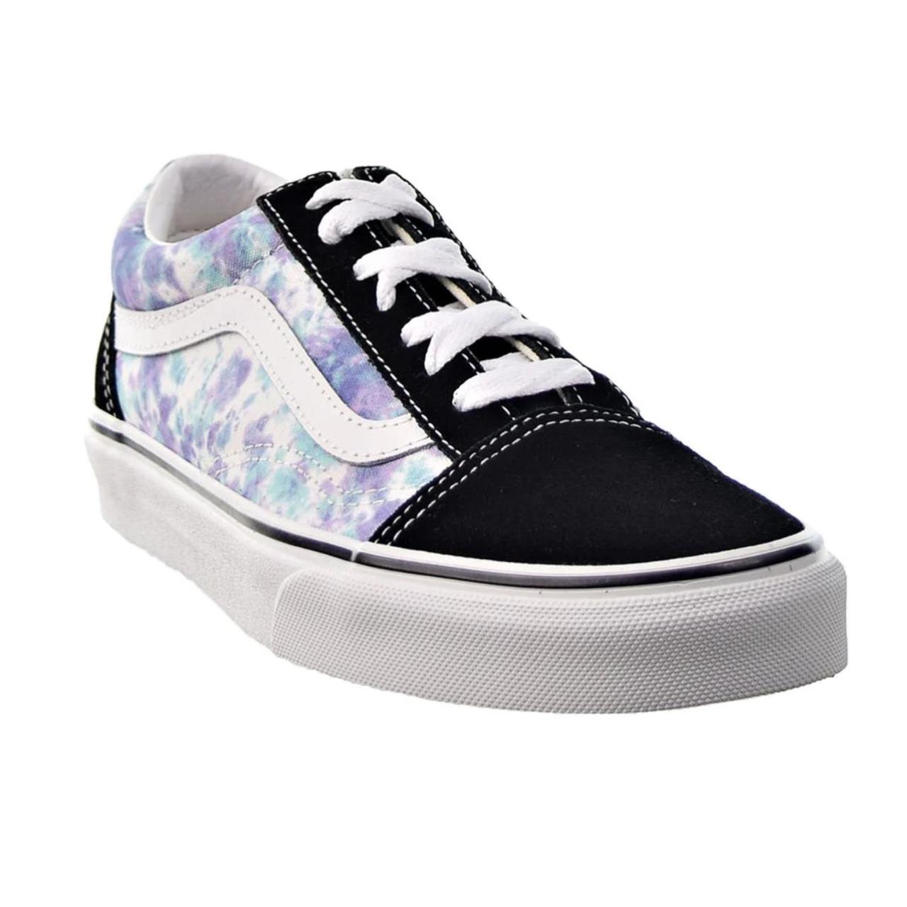 Tie dye hot sale vans purple