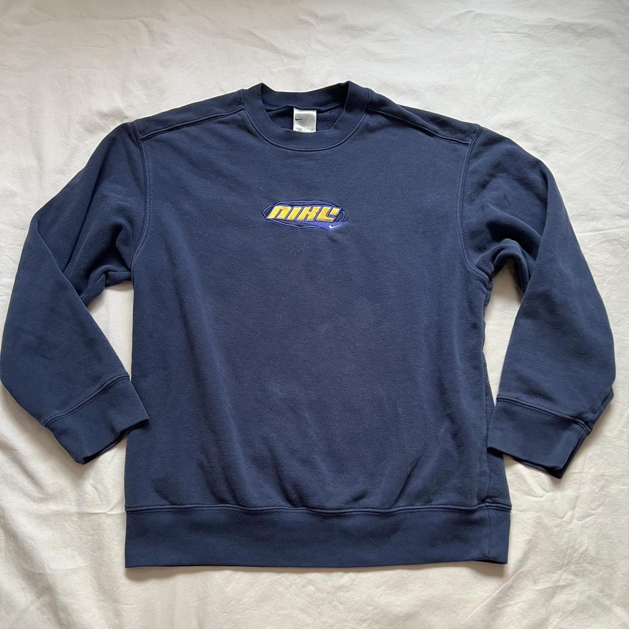 Nike navy best sale blue jumper