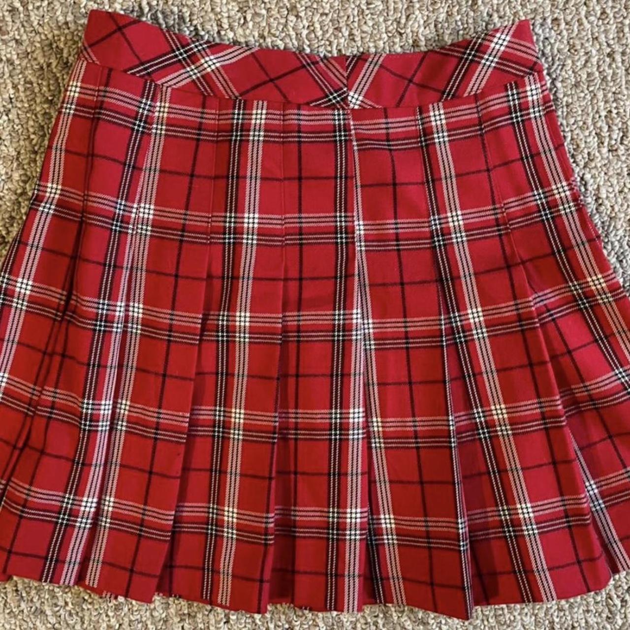 Plaid skirt h&m best sale