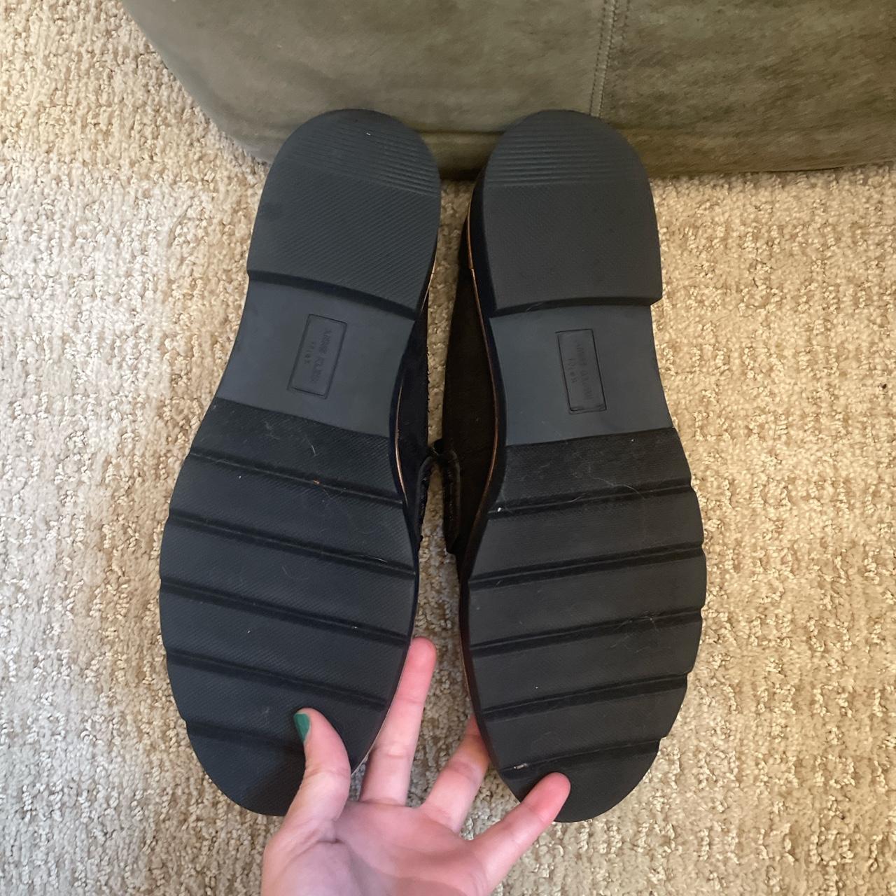 anne klein loafers black