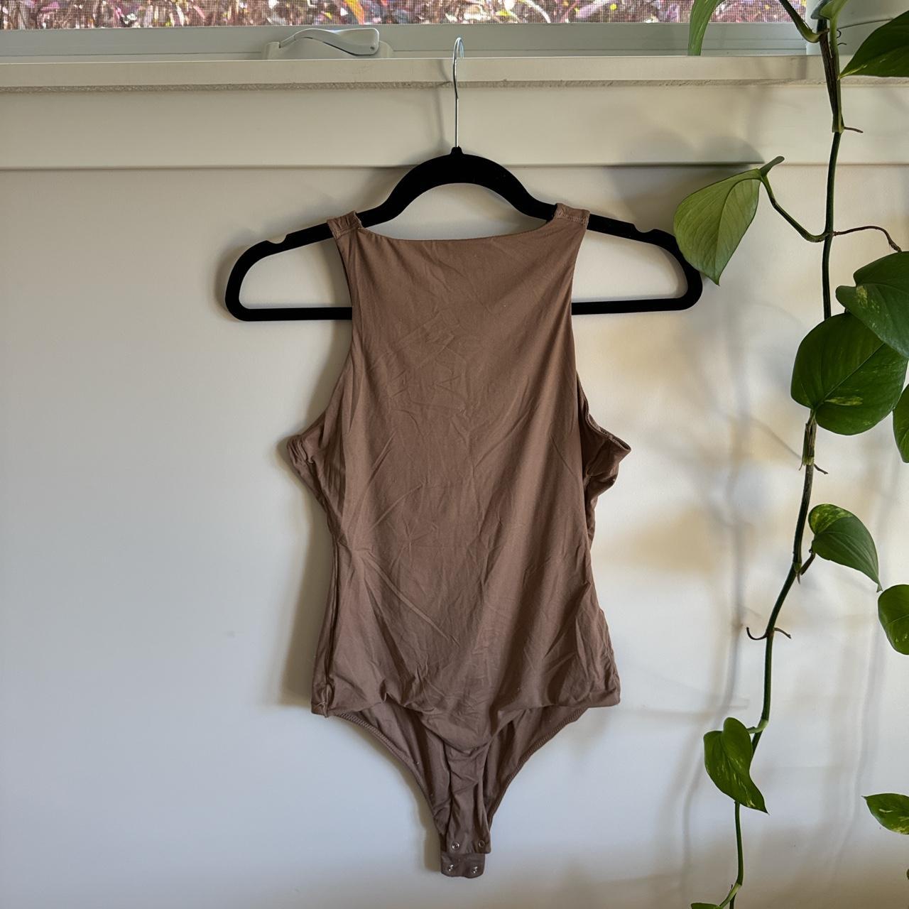 Skims Dupe Bodysuit Thong style Super stretchy, - Depop